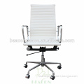 modern high back executive office leather white replica emas chair